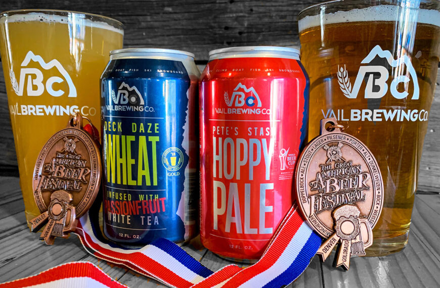 Vail Brewing Co bronze medal at The Great American Beer Festival