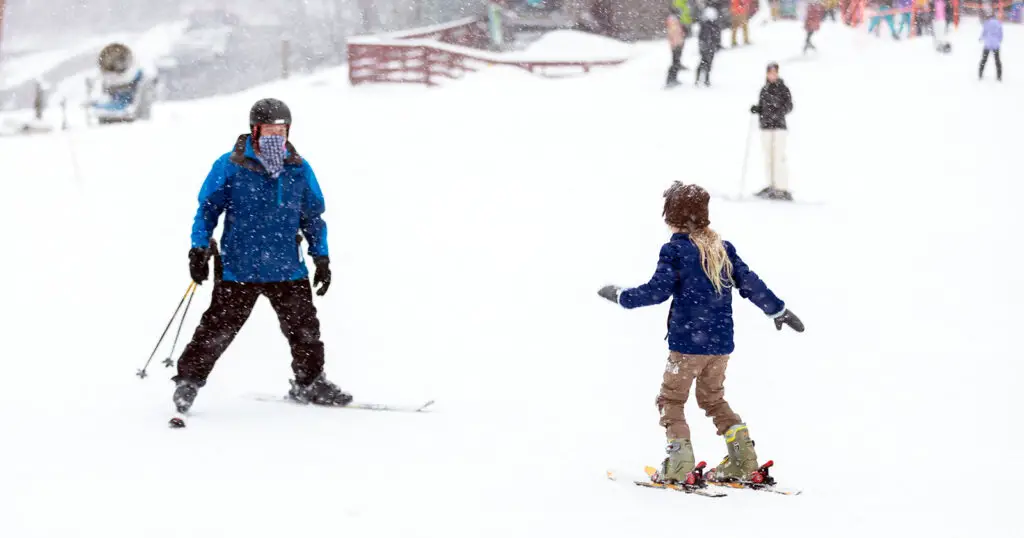 Wolf Ridge Ski Resort learning to ski