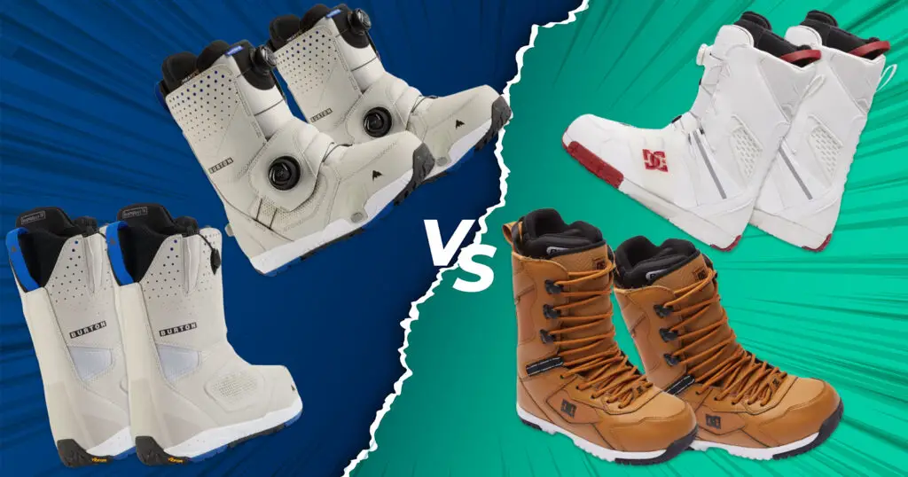 Burton vs DC Snowboard Boots