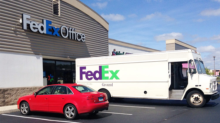 FedEx Office Newington CT and Truck