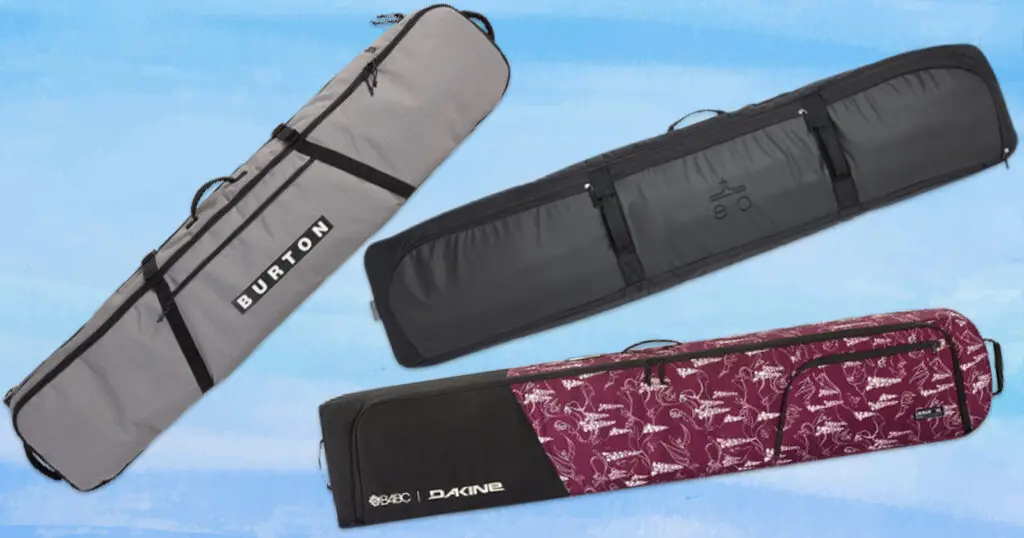 snowboard bags for air travel